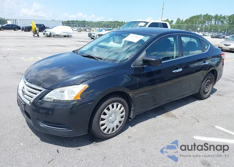 2013 Nissan Sentra Sv из США, поврежденный, VIN 1N4AB7AP1DN906952